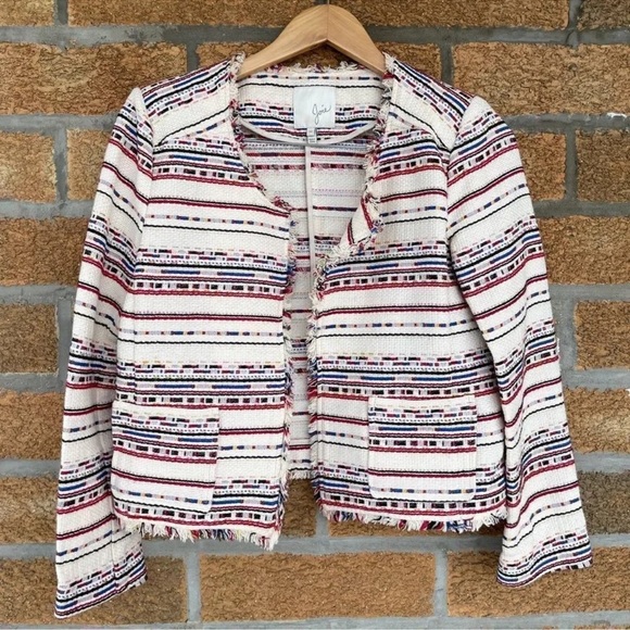Joie Silana tweed blazer M - Picture 1 of 13